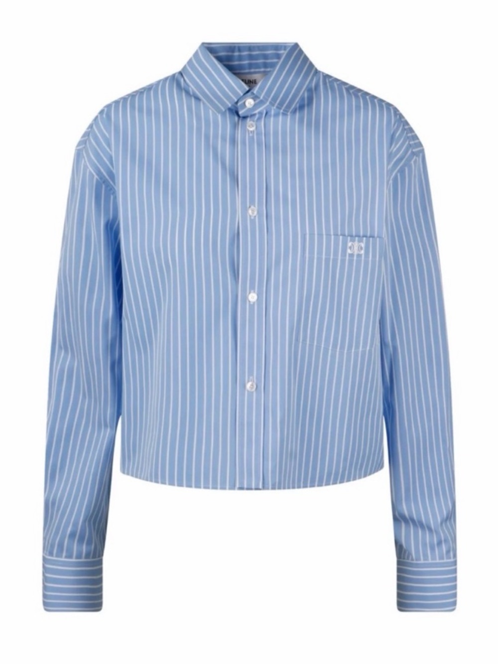 Celine Triomphe Striped Shirt